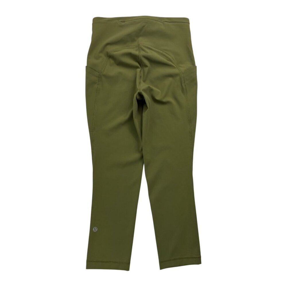 Lululemon Swift Speed High-Rise Crop 21" Leggings Size 4 Moss Green - Picture 2 of 15
